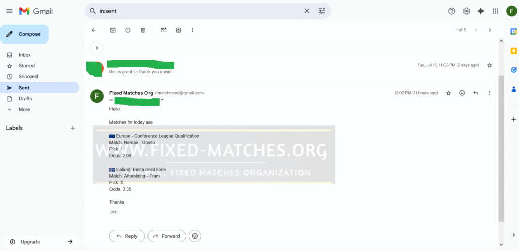 double fixed matches